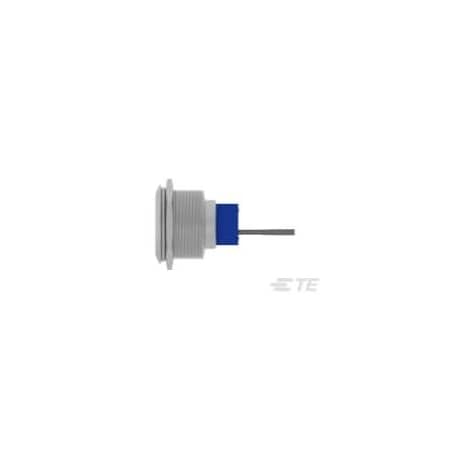 Te Connectivity Pushbutton Switch, Spst, On-Off, 3A, Wire Terminal, Panel Mount 2317655-2